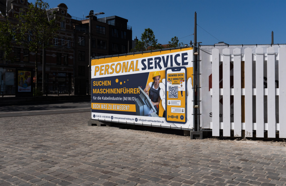 Außenwerbung Beispiel 1