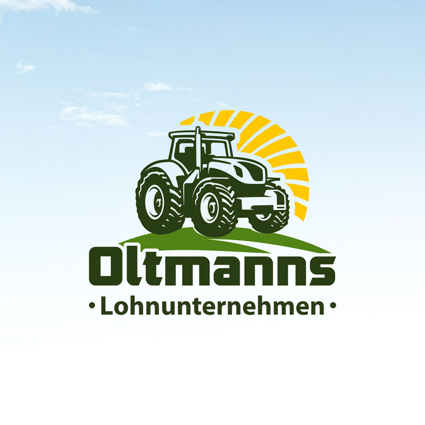 Neues Logo für das Lohnunternehmen Oltmanns! 🚜🟡🟢